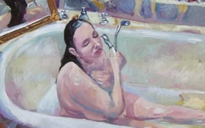 galerie en ligne art contemporain : Baignoire à Saorge