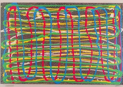 "Duo-cardio" 120 x80 cm / Technique mixte sur toile. Prix : 2200 euros .