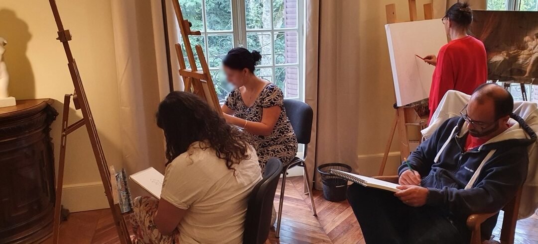 The art course has started!