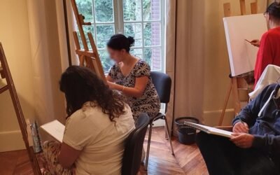 The art course has started!