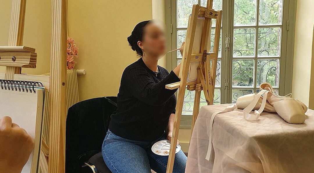 D’Schueh vo dr Artemis Irenäus – d’Stille im Bild male