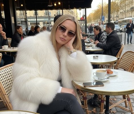 Artemis Irenäus von Baste, directrice de la galerie en Art Les Koronin, Team Suisse, à Paris, en octobre 2025.