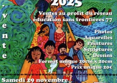 Isabelle Morin – Exposition solidaire à Pontault-Combault | Artistes Solidaires 2025