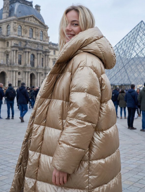Cette semaine, la Team Suisse de la galerie d'art en ligne est à Paris. La photo est prise par Artémis Irenäus von Baste, devant la pyramide du Louvre. 