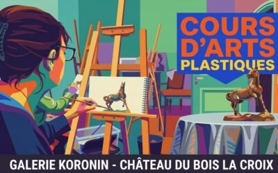Les cours d’arts plastiques de la Galerie Koronin sont de retour au château !